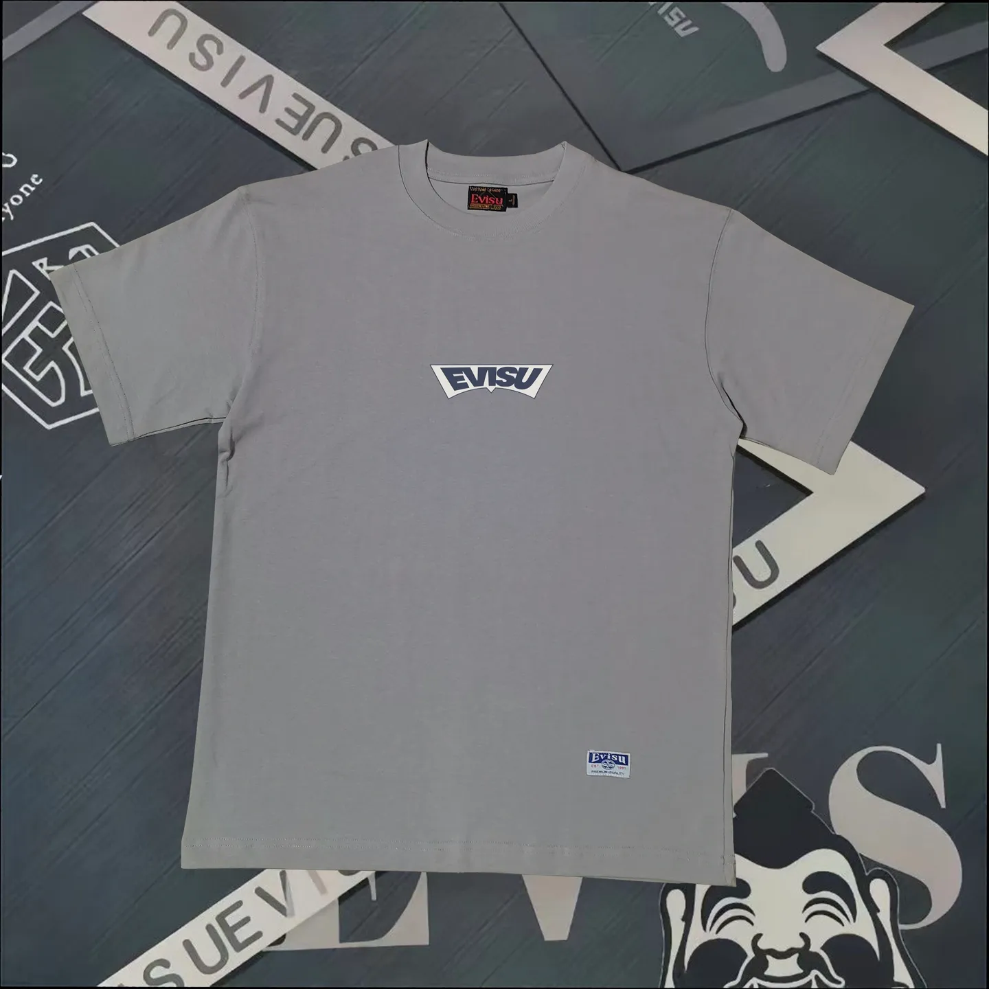 Evisu 2025New Arrival T ⚠ Quality⚠ Same Style T ，9 Black S-XXL， White S-XXL， Gray M-XXL， Red M-XXL， Red M-XXL M-XXL， Navy Blue M-XXL， Blue M-XXL， Brown M-XXL